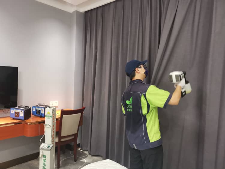 漢陽酒店除甲醛：格瑞樂蠻扎實！